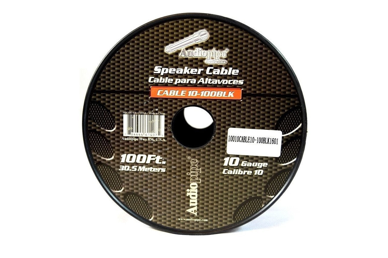 10 Gauge Speaker Wire 100 Feet Red-Black CCA 2 Conductor Car Audio Home Theater