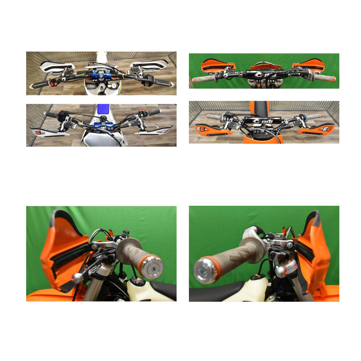 Enduro Engineering Aluminum Open Ended Moto Roost Deflector Mount Kit KTM/Sherco
