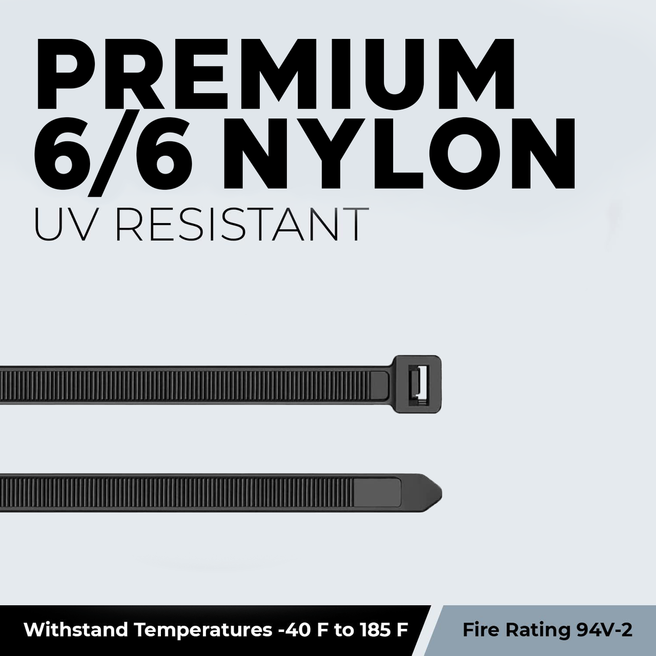BEST CONNECTIONS 100 Ft – 1" Diameter Split Wire Loom Flex-Guard Convoluted Tubing with 100 Pcs x 7" Nylon Cable Zip Ties – Protective Split Cable Sleeves for Automotive Home Electrical Wires – Black