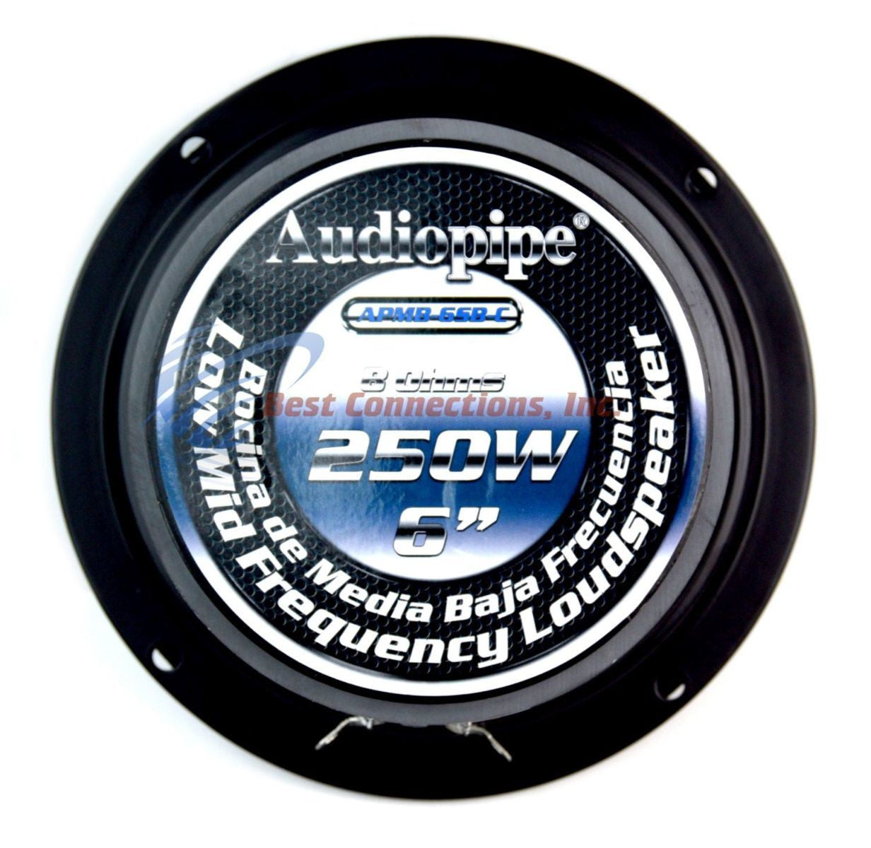 1-Pair Audioppipe 6" Sealed Back Full Range Loud Speaker Mid APMB-6SB-C