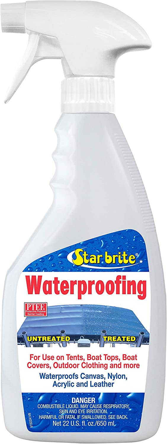 Star Brite Waterproofing W/ PTEF 22oz Marine Fabric UV Protection Stain Repellent 81922 - 3 PACK