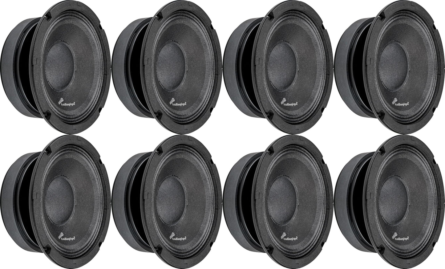 Audiopipe 6” Low Mid Frequency Loudspeaker, Midrange Car & PA Speaker, Low Mid Bass, Professional DJ & Studio Audio