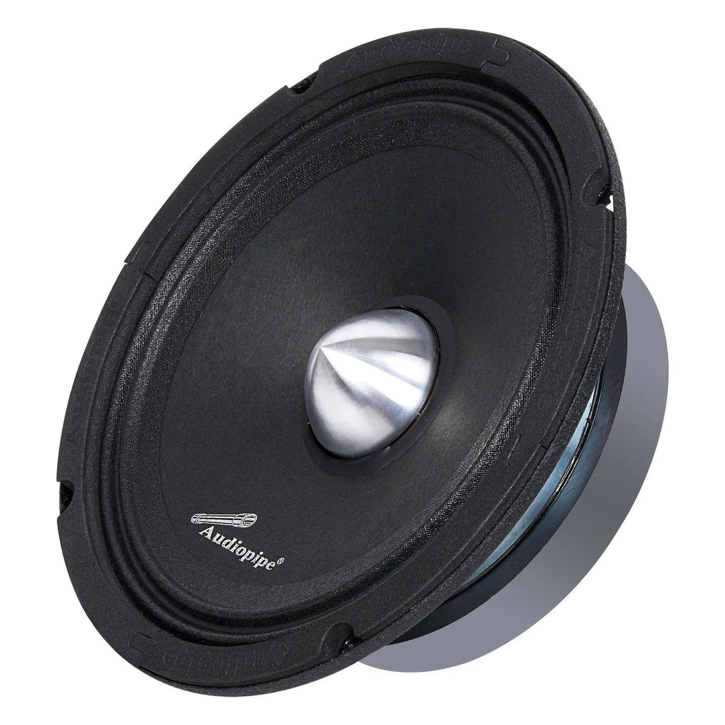 Audiopipe Low Mid Frequency Loudspeaker 6" 200W Max Silver Bullet Dust Cap (APMB-628PC)