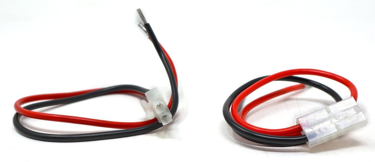 10 Pack 14 Gauge 2 Pin Male/Female Terminals Quick Disconnect Harness Polarized Wire Auto Solar
