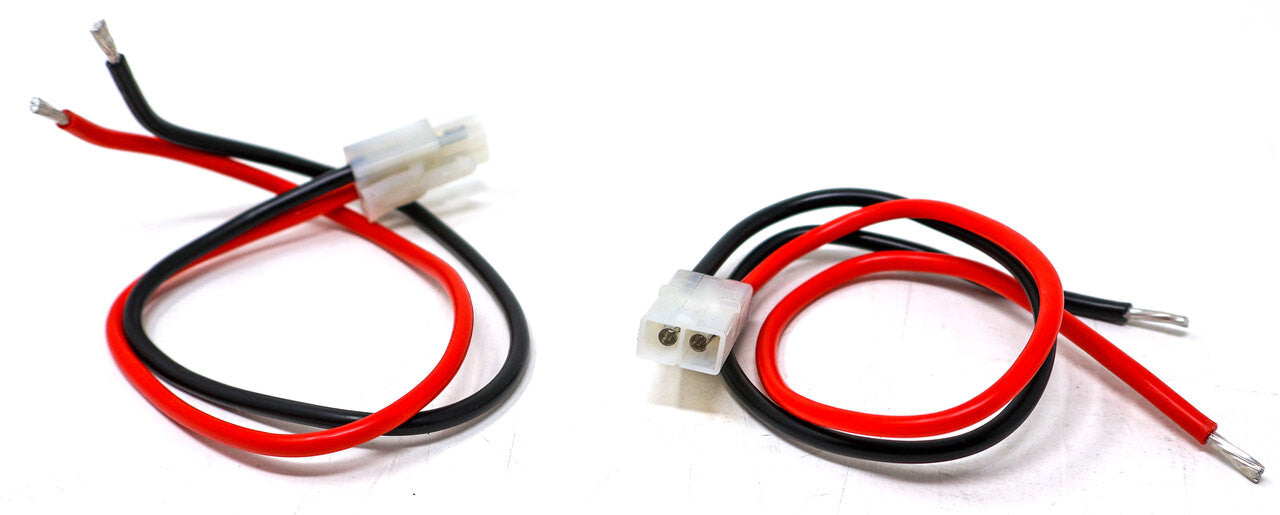 10 Pack 14 Gauge 2 Pin Male/Female Terminals Quick Disconnect Harness Polarized Wire Auto Solar