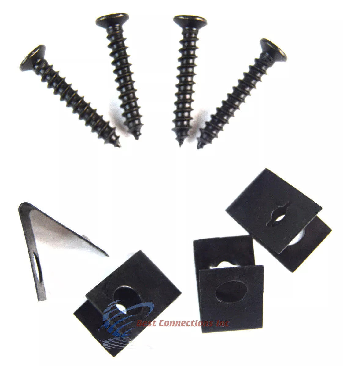 SPEAKER GRILLS 1 PAIR 10" INCH CAR WOOFER STEEL MESH W/ SPEED CLIPS & SCREWS