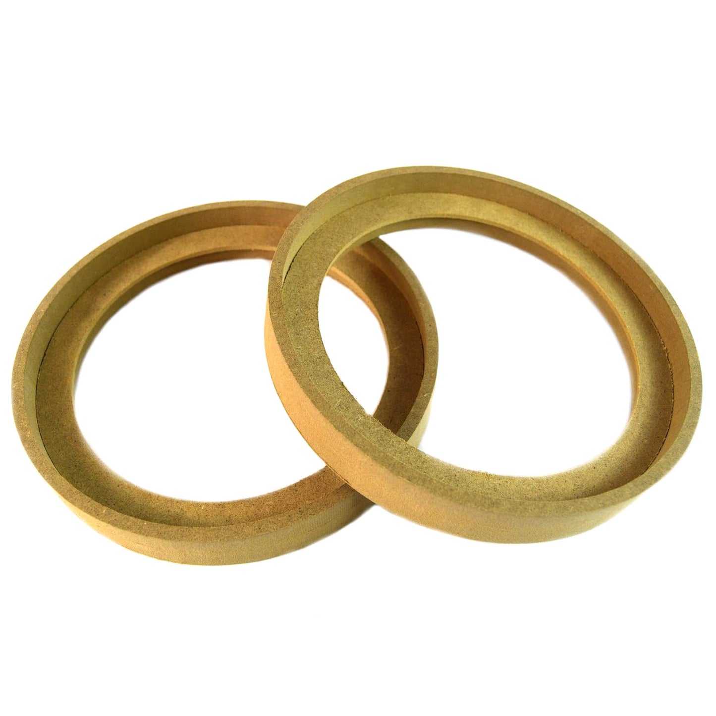 1 Pair 8" RING-8BZ MDF Speaker Ring Recessed With Bezel Mounting Spacer