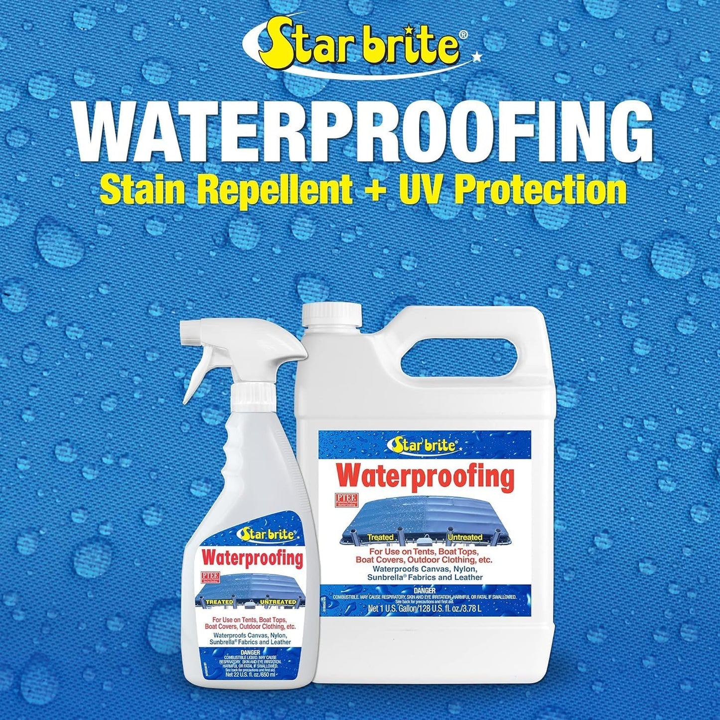 StarBrite Waterproofing Fabric Treatment w/ PTEF 22oz. Spray Bottle Case of 6