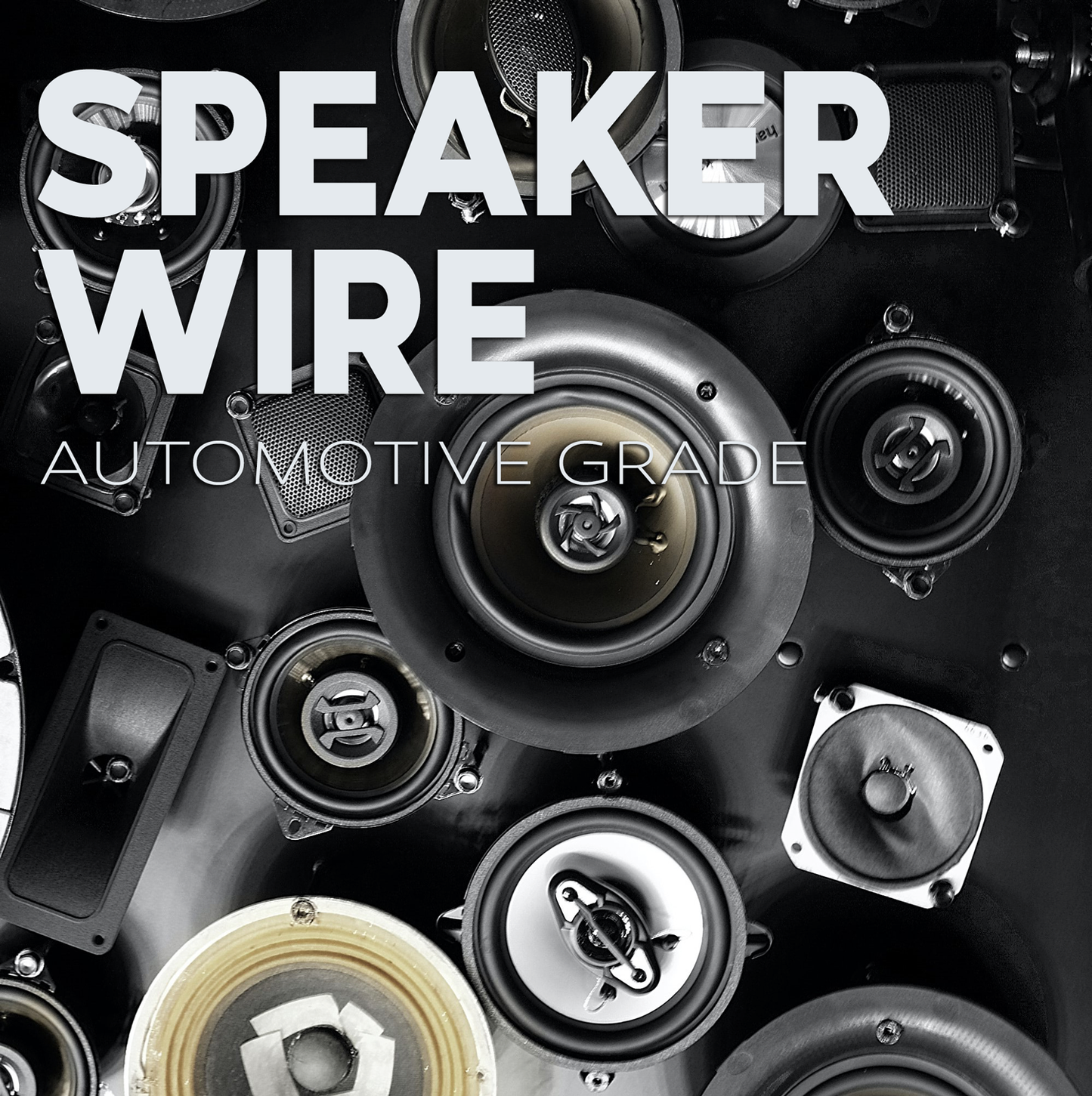 2 Rolls 14 Gauge 500 Feet Speaker Wire Red/Black Audiopipe Stranded Copper Clad