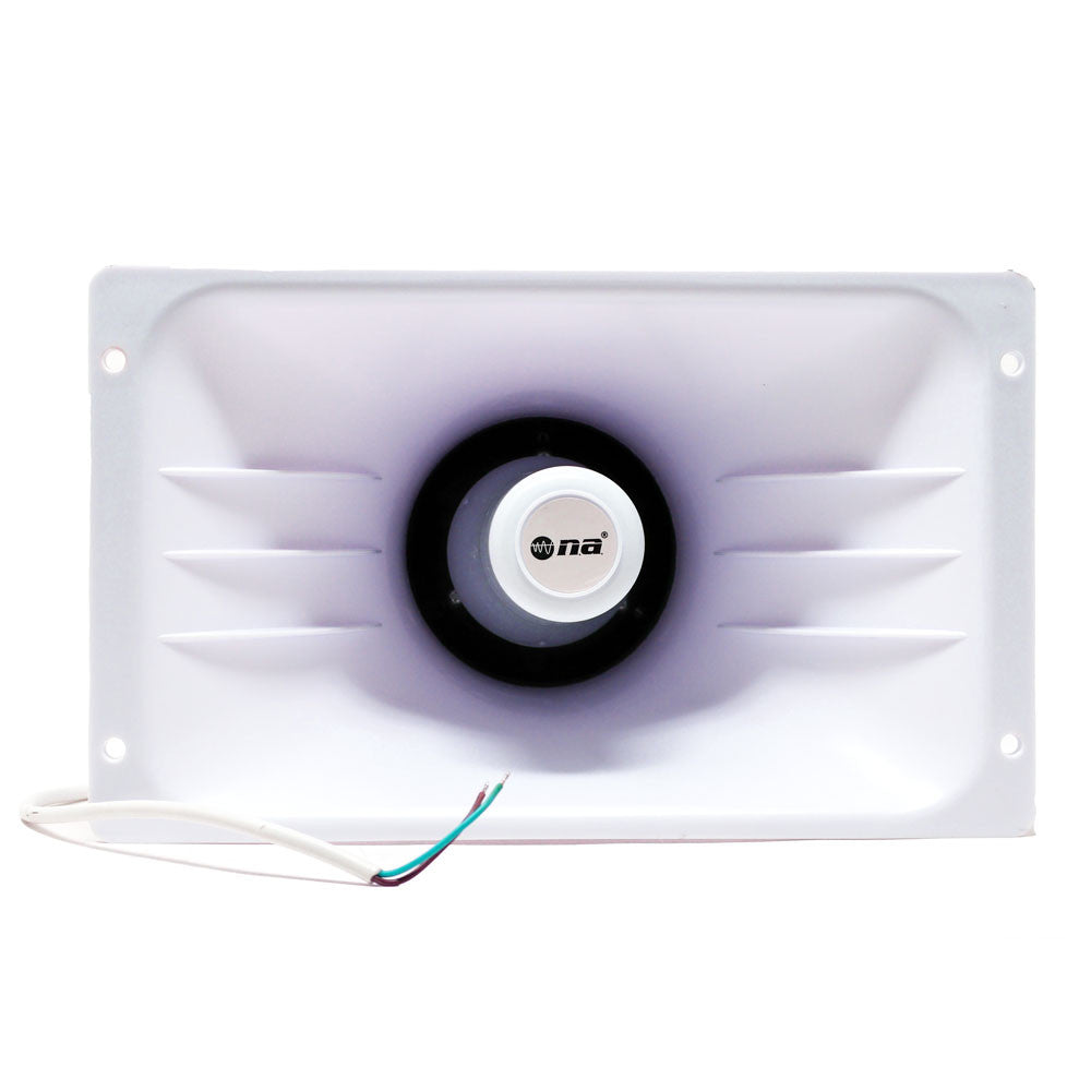 PA Power Horn Speaker 40W RMS Indoor Outdoor 80 Watt Max Power 2 PACK