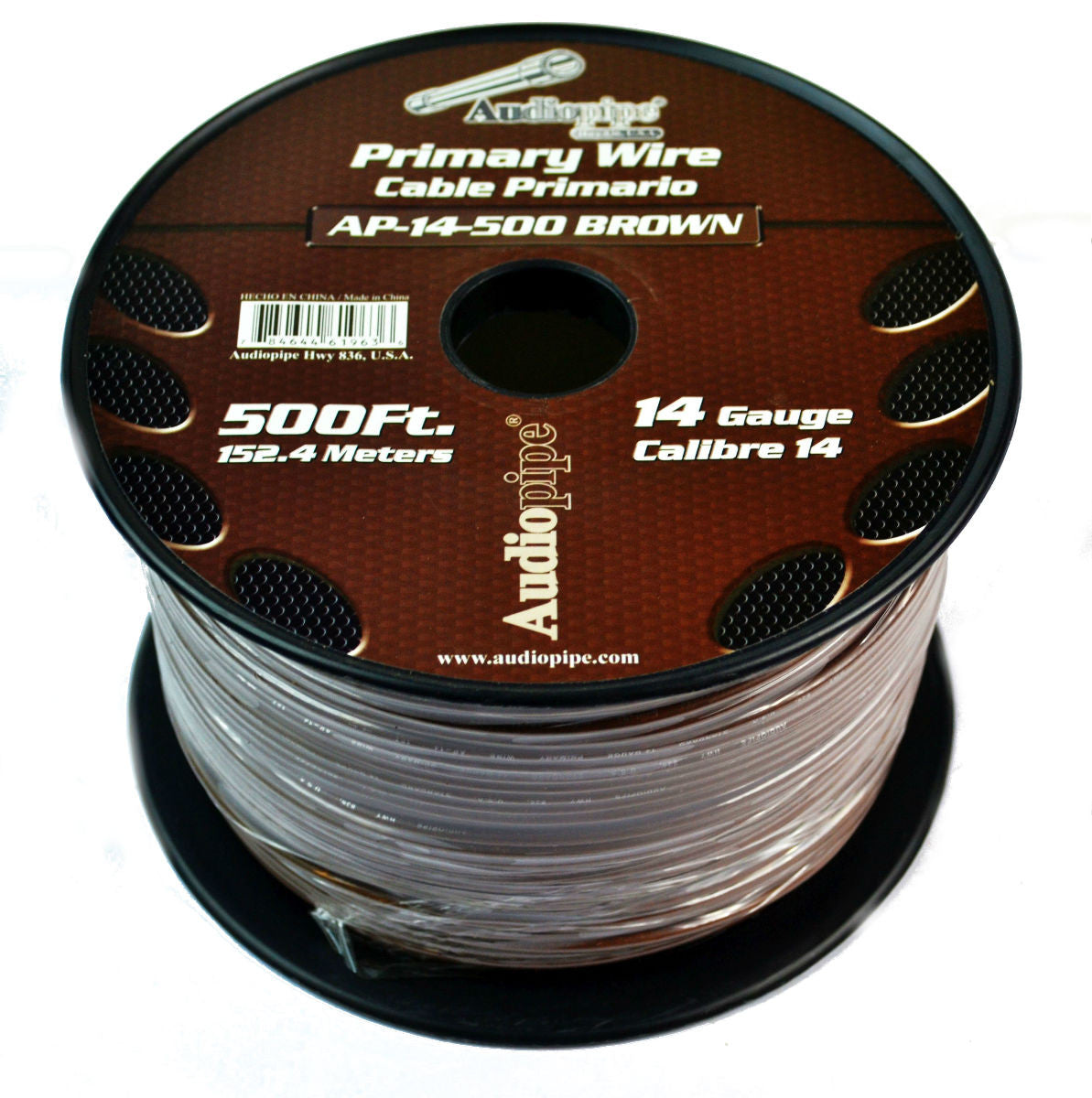 3 Rolls 14 GA 500 Feet Audiopipe Car Audio Home Primary Remote Wire Home LED