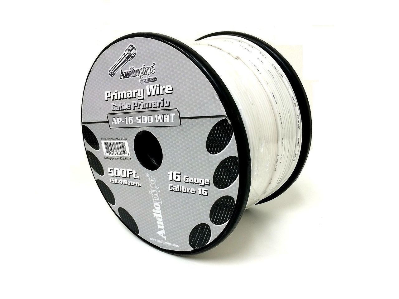 7 Rolls of 16 Gauge - 500' each Audiopipe Car Audio Home Primary Remote Wire