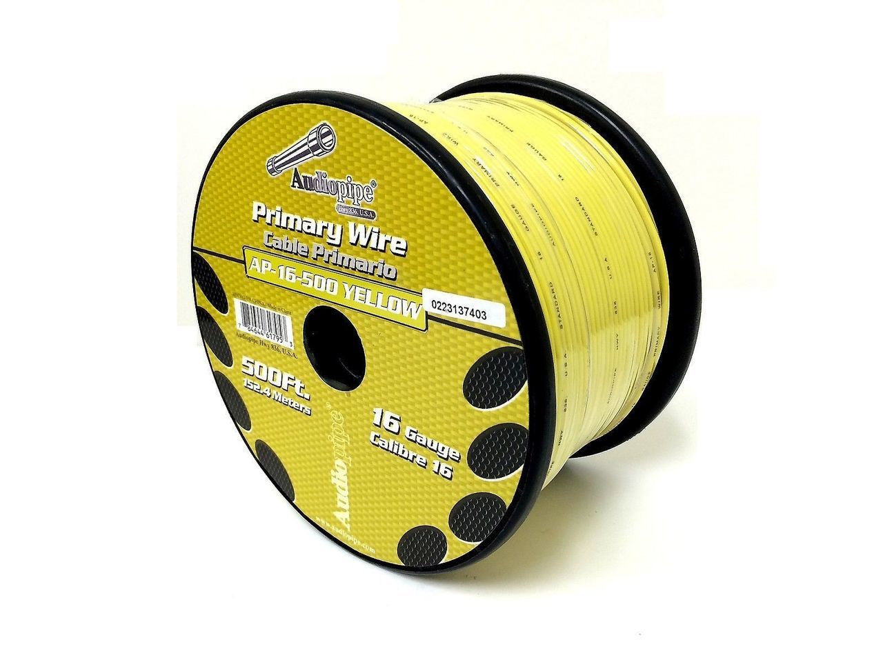 7 Rolls of 16 Gauge - 500' each Audiopipe Car Audio Home Primary Remote Wire