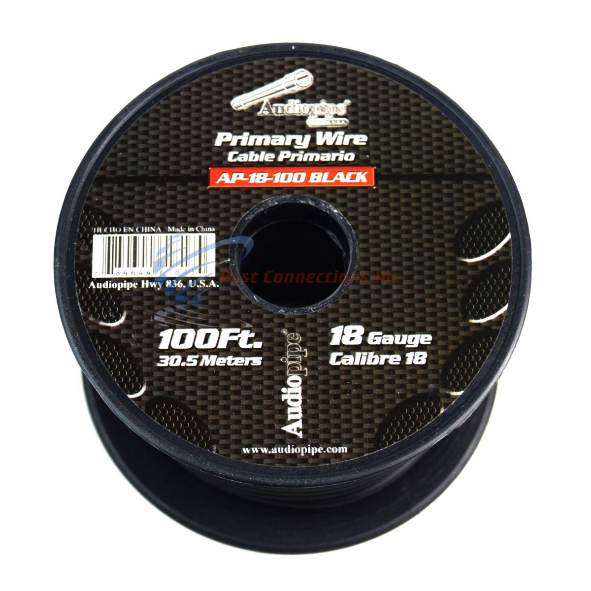 18 Ga Gauge 100 ft. Spools Primary Auto Remote Power Ground Wire Cable (4 Rolls)