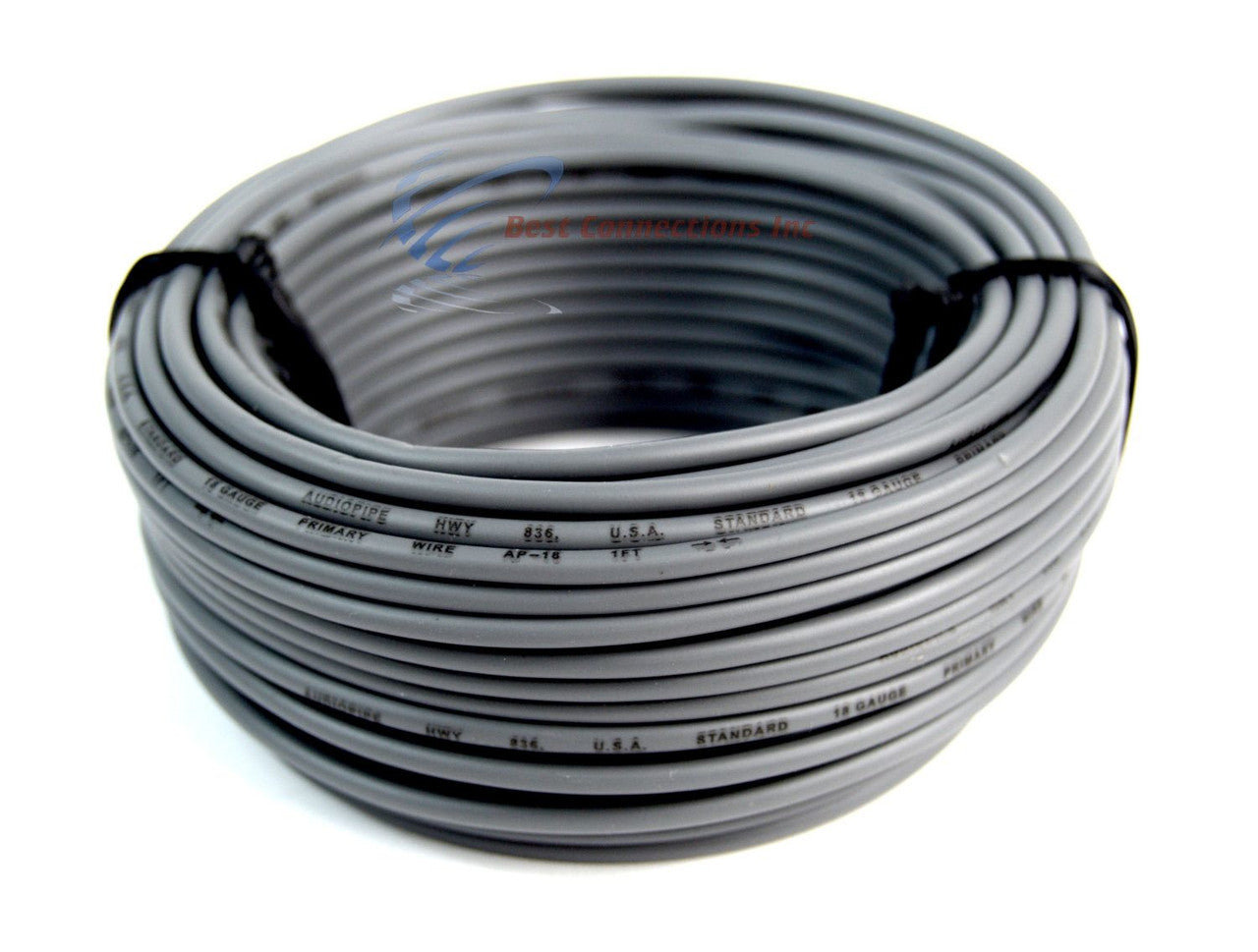 18 Gauge Car Audio Primary Wire 50ft–11 Rolls Remote, Power/Ground Electrical