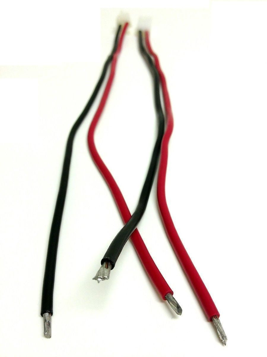 10 Pack 14 Gauge 2 Pin Male/Female Terminals Quick Disconnect Harness Polarized Wire Auto Solar