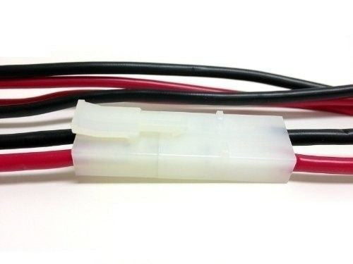 10 Pack 14 Gauge 2 Pin Male/Female Terminals Quick Disconnect Harness Polarized Wire Auto Solar