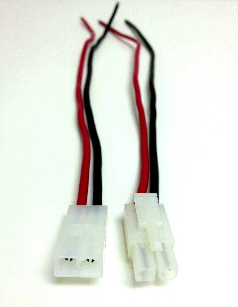 9 Pack 14 GA Gauge 2 Pin Male/Female Terminals Quick Disconnect Harness Polarized Wire