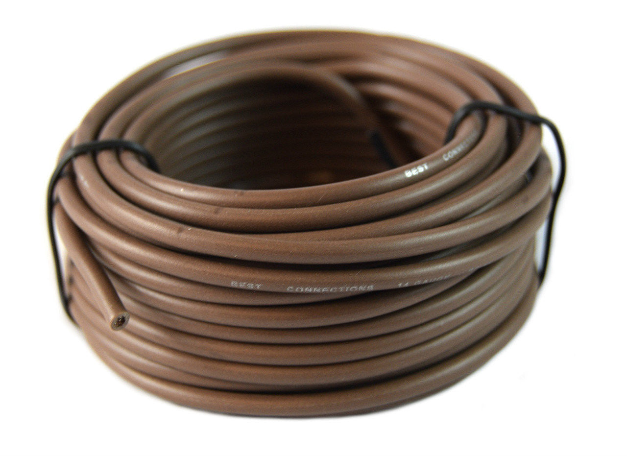 14 Gauge Automotive Primary Wire Bundle Set (25ft–11 Rolls Set) Durable Primary/Remote, Power/Ground Electrical Wiring for Trailer, Car Audio, Lighting Circuits
