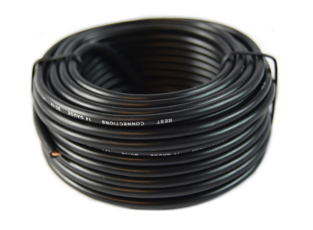 14 Gauge Automotive Primary Wire Bundle Set (25ft–11 Rolls Set) Durable Primary/Remote, Power/Ground Electrical Wiring for Trailer, Car Audio, Lighting Circuits