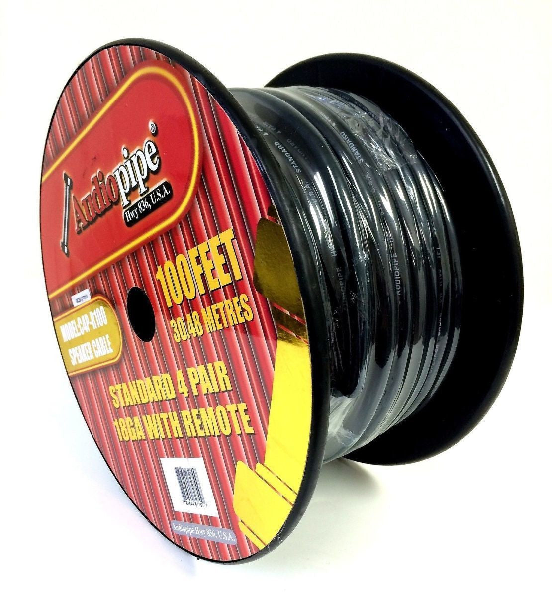 19 Conductor 18 Gauge 100 Feet Speed Cable Alarm Speaker Hydraulics Trailer Wire C4P-R100