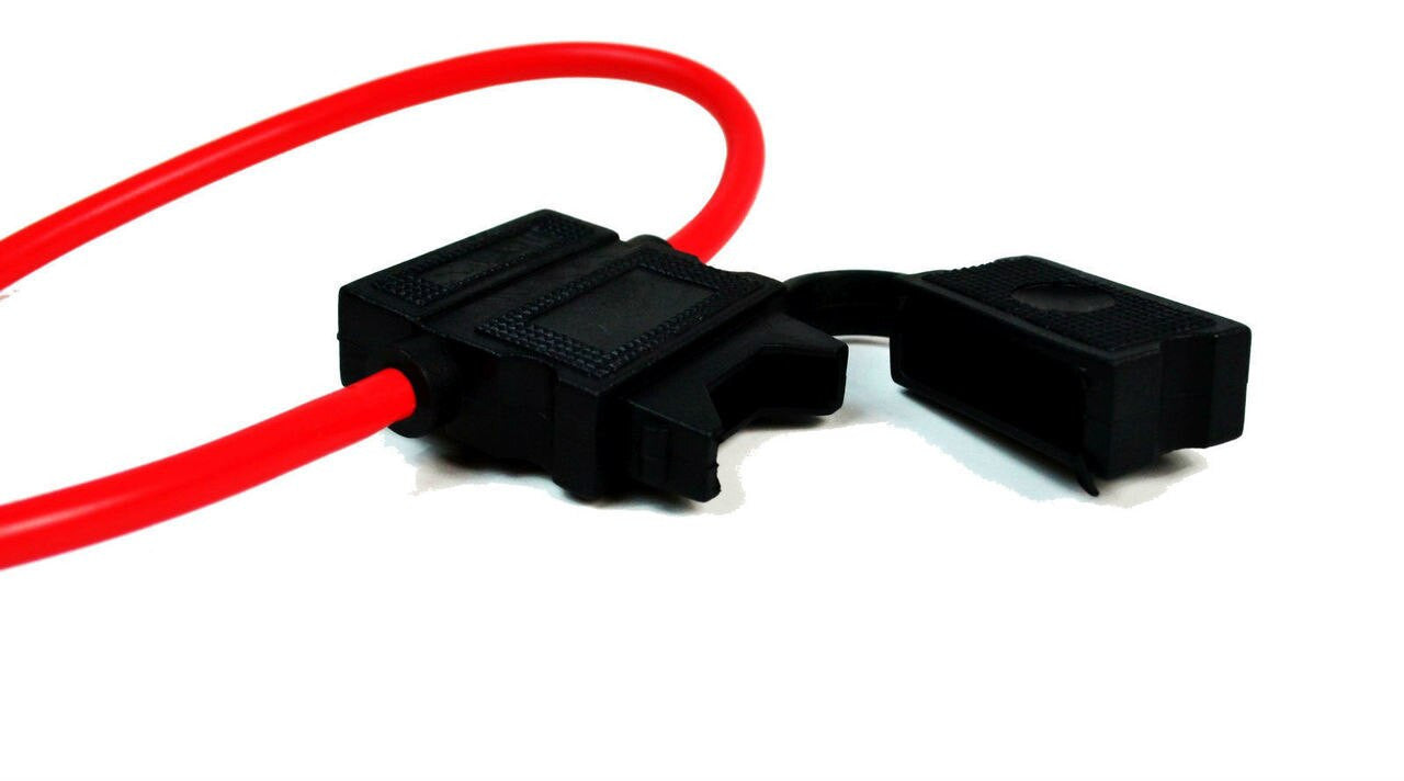 5 Pcs 18 Gauge ATC Heavy Duty Fuse Holder 12 Volt Car Audio Automotive