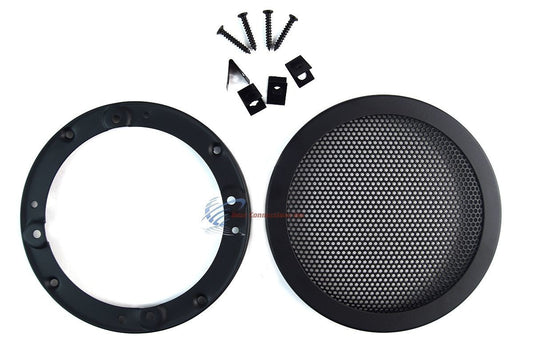 NIppon America 4.5" Inch Metal Speaker Grill with Speed Clips and Screws GT-4.5 Pro Audio
