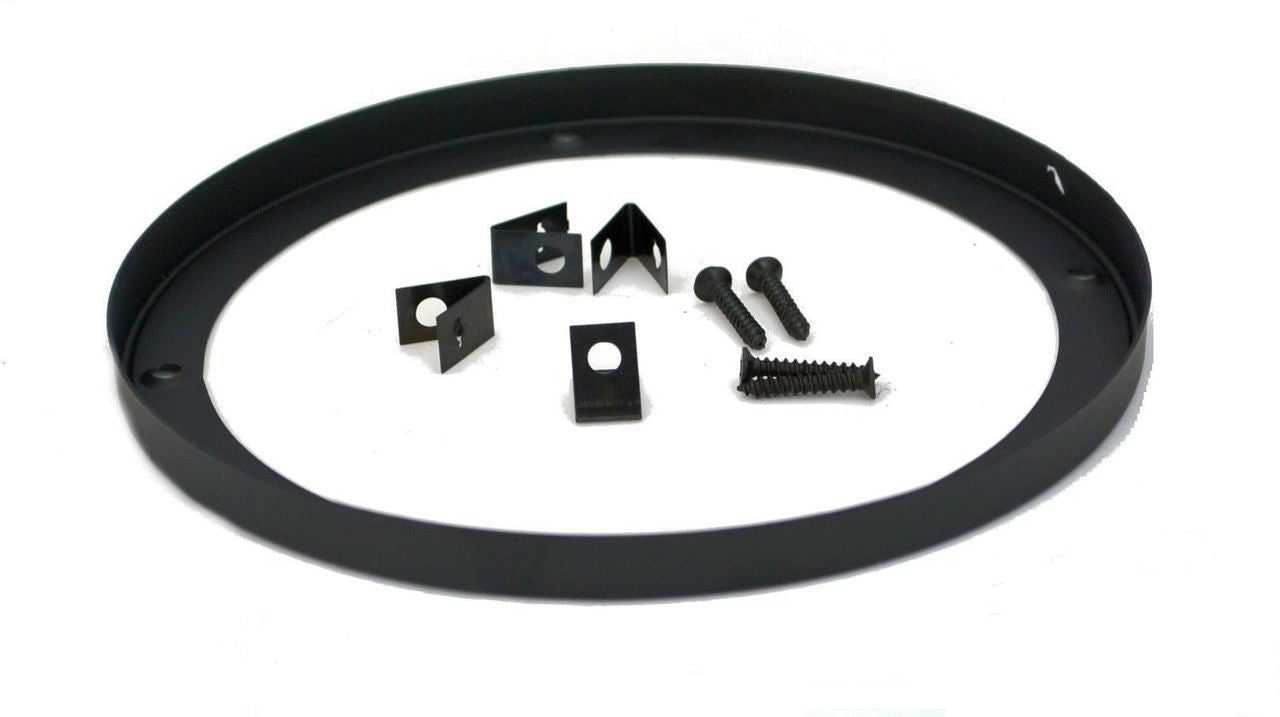 6.5" INCH CAR SPEAKER GRILL WOOFER STEEL MESH WITH SPEED CLIPS AND SCREWS GT-6.5