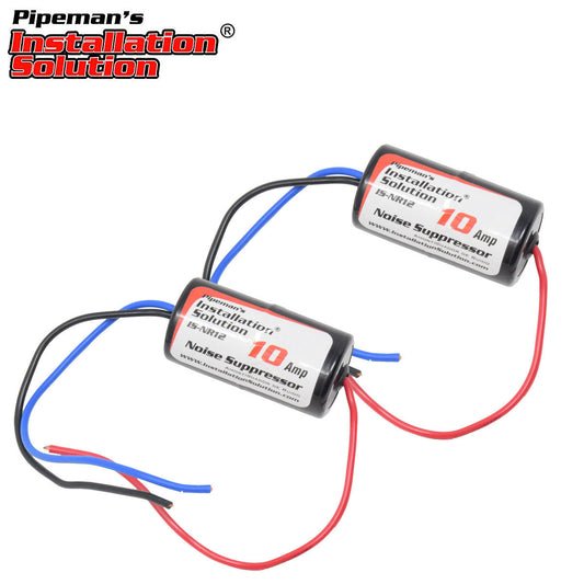 2-Pack 10 Amp In Line Power Engine Noise Eliminator Suppressor Filter Isolator