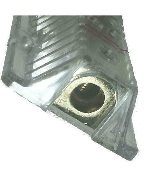 2 Pack Audiopipe 1 to 4 Power Distribution Blocks 4 Gauge Input, 8 Gauge Output