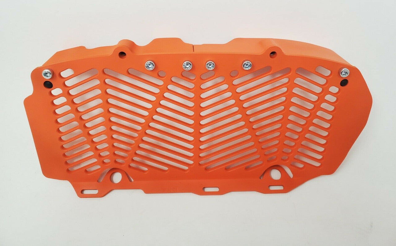 Enduro Engineering Custom Orange Radiator Guards Billet for 16-21 KTM/Husqvarna