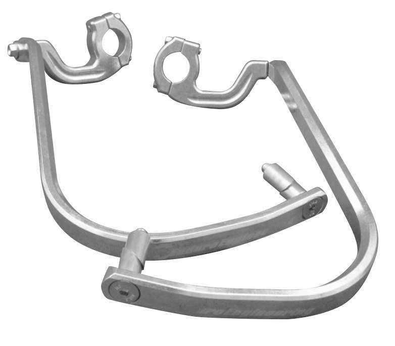 Enduro Engineering EVO 2 Grey Debris Deflectors for 7/8" Bars 50-5232S / 51-227