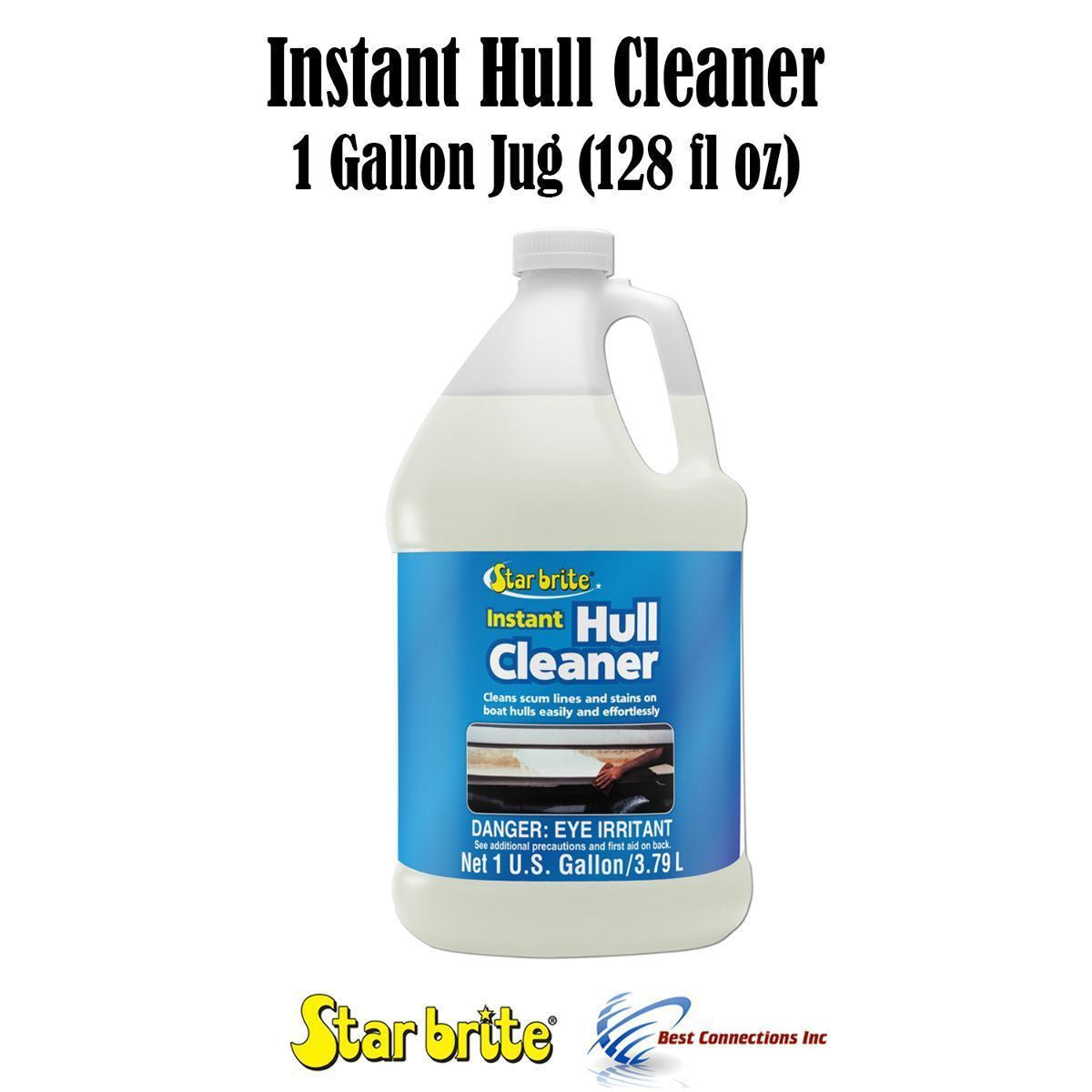 Star Brite Boat Marine Bottom Hull Cleaner 1 Gallon Cleans Yellowing and Grime