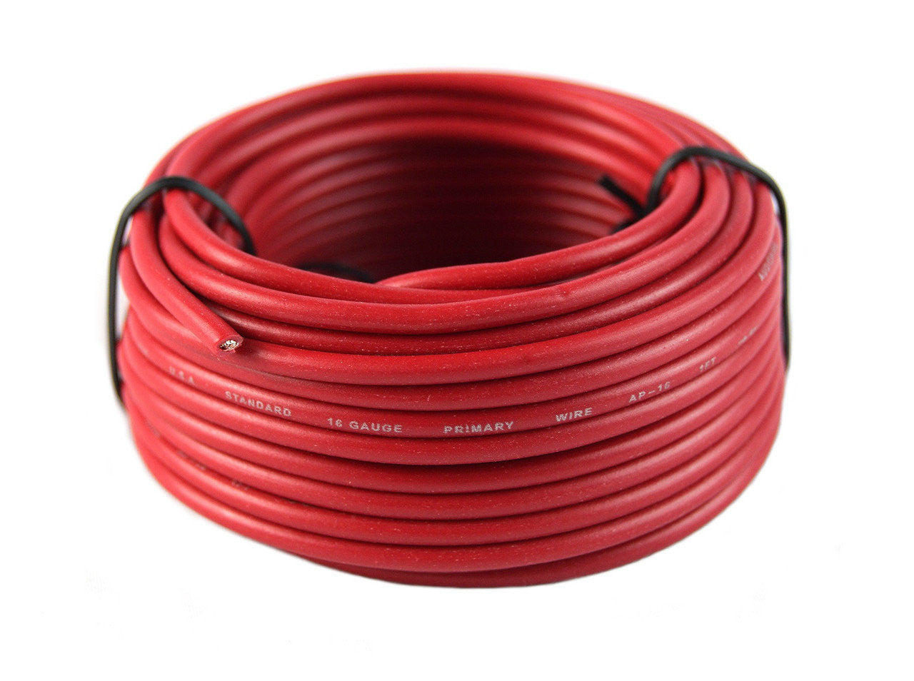 BEST CONNECTIONS 16 Gauge Automotive Primary Wire Durable Primary/Remote Power/Ground Electrical Wiring for Automotive Speaker Lighting Circuits (25 Feet, 7 Rolls)