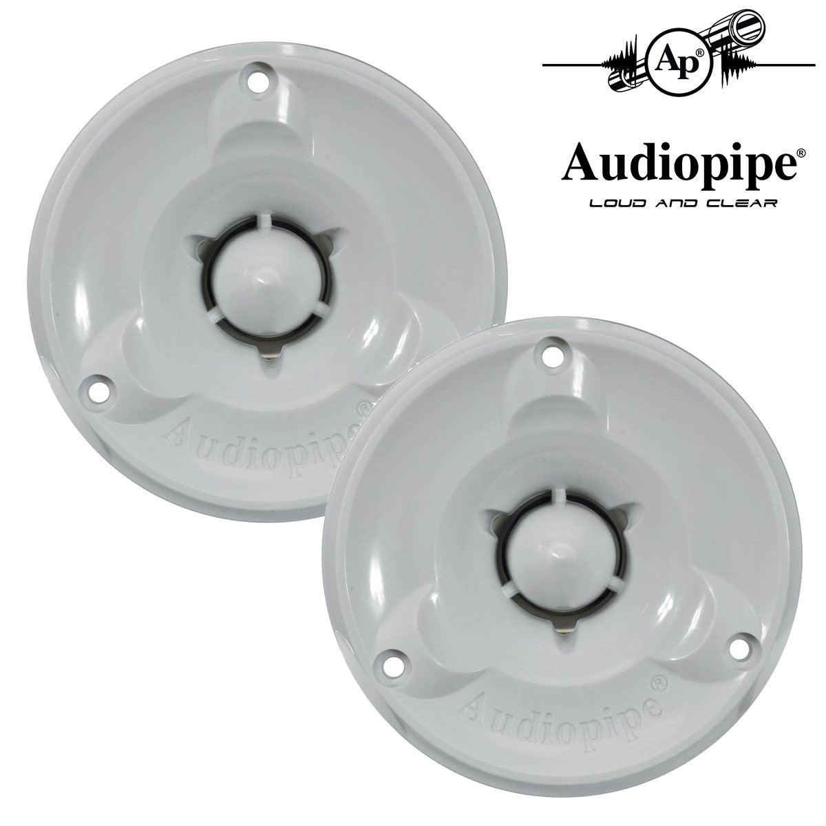 Audiopipe 1" Marine Super Bullet Tweeter 300W Max 8 Ohms APSW-3750 (1-Pair)