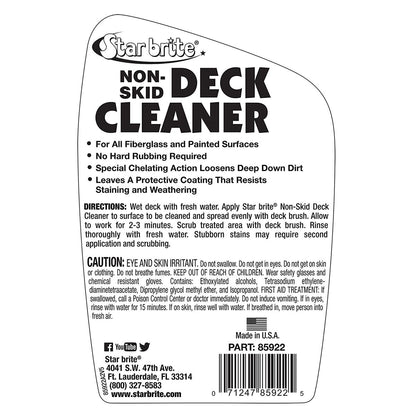 10 Pack Star Brite Non-Skid Deck Cleaner & Protectant 22oz Spray Bottle