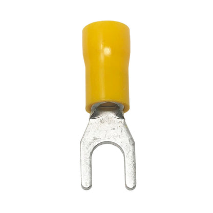 Install Bay Spade Terminal Connectors 12/10 Ga #10 Vinyl Yellow 200-Pack YVST10