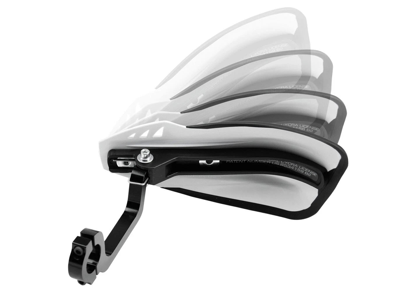 Cycra Rebound Handguard Kit with Alloy Mounts & Black Shields 1CYC-0226-12