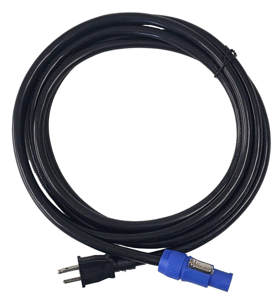 Audiopipe 12 Foot 12 Gauge PowerCon Male Connector to Power Cable X-1012-12P