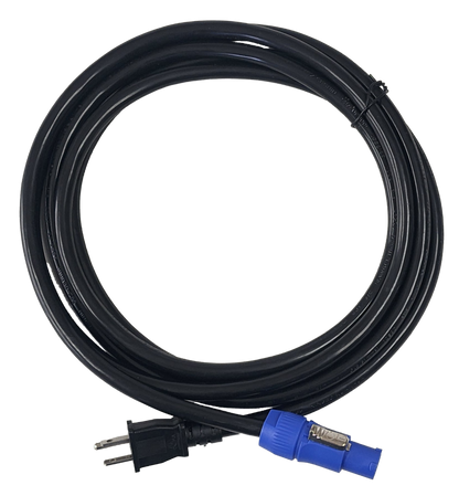 Audiopipe 12 Foot 12 Gauge PowerCon Male Connector to Power Cable X-1012-12P