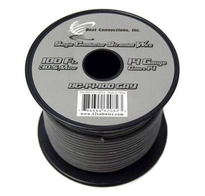 10 Rolls Audiopipe 100' Feet 14 Gauge Boat Automotive Wire Auto Power Cable