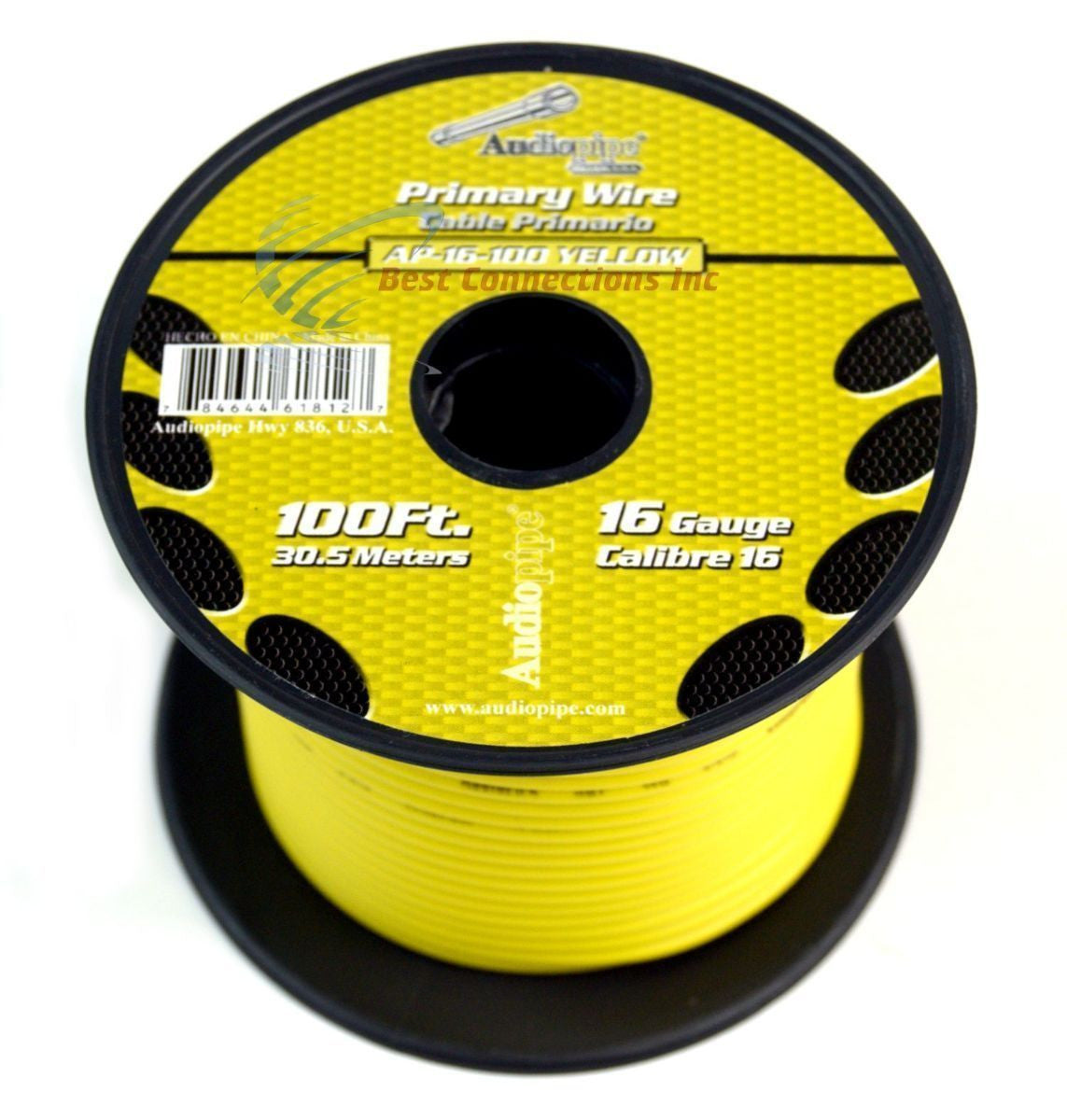 16 GA 100 FT SPOOLS PRIMARY AUTO REMOTE POWER GROUND WIRE CABLE (7 ROLLS)