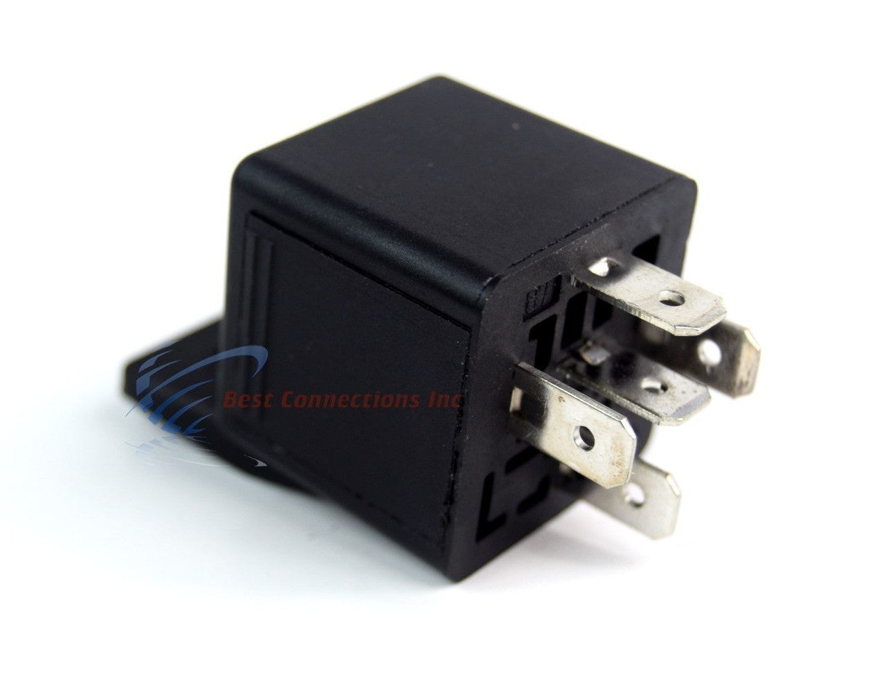 2 Pack Audiopipe 12 Volt DC 40 Amp SPDT Automotive Relay 5 Pin with Mounting Tab