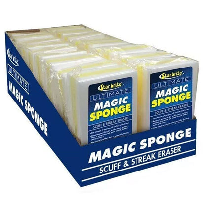 Star brite Mr Clean Magic Sponge Scuff & Streak Eraser Cleaner 18 Pieces Display