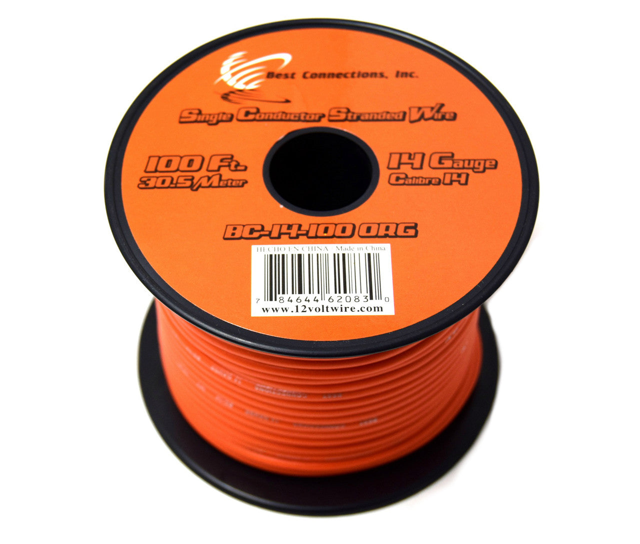 (10 Rolls) Spools 100' Feet 14 Gauge Boat Automotive Wire Auto Power Cable