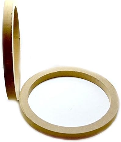 Audiopipe 6.5" MDF Speaker Rings Rings Car Audio Fiberglass Mounting Forms 1 Pair