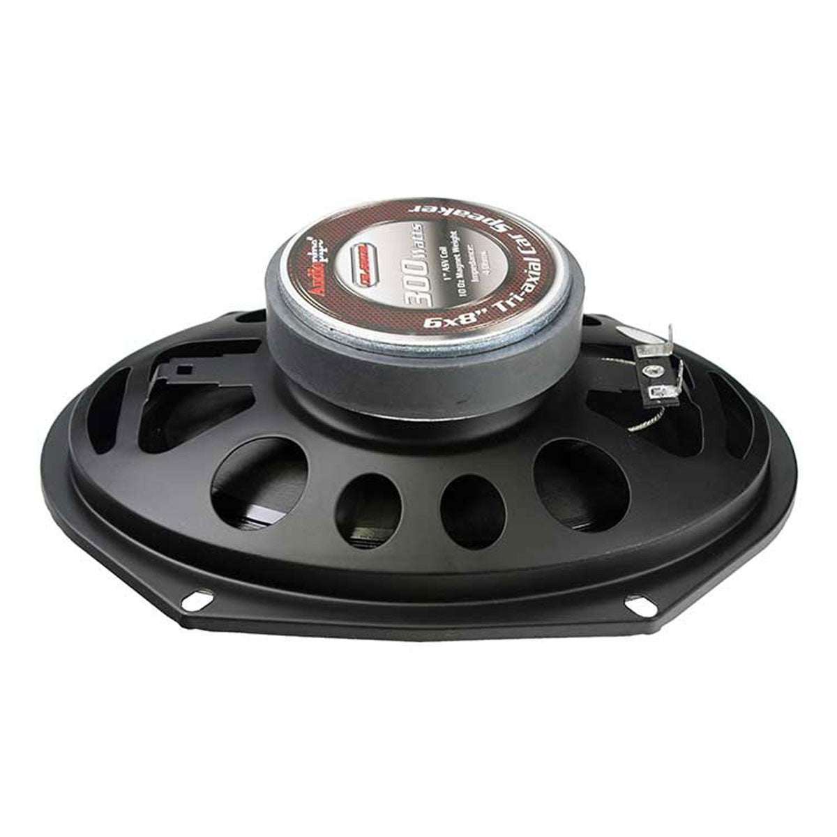 Audiopipe 6x8" 3-Way CSL Series Coaxial Car Speakers 300 Watts (2-Pairs)