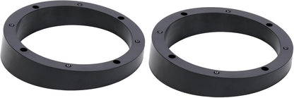 Audiopipe 6-1/2” Beveled Speaker Spacer Ring 3-Pack Universal PVC Mounting Adapter for Car Audio, Marine & Custom Installations Fits 6.5" Speakers