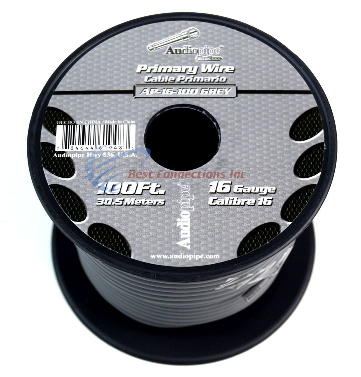 16 GA 100 FT SPOOLS PRIMARY AUTO REMOTE POWER GROUND WIRE CABLE (9 ROLLS)