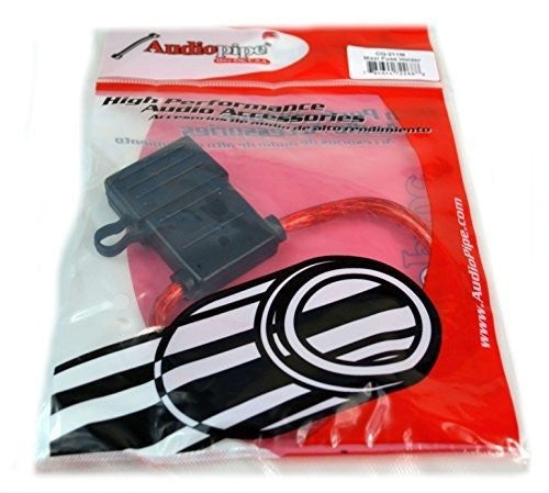 4 Pack Audiopipe 8 Gauge In Line Maxi Fuse Holder with 8" Wire CQ-211M